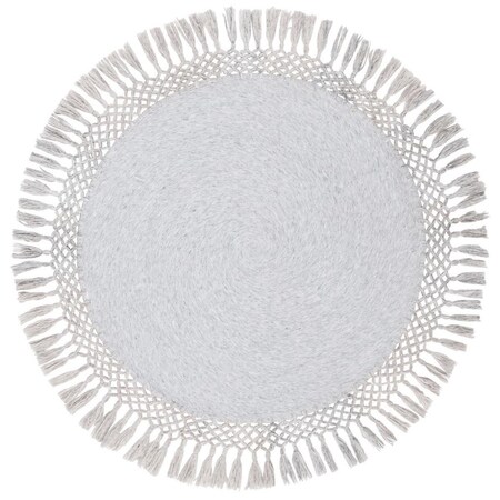 Safavieh 4 x 4 ft. Sahara 400 Round Area Rug - Grey SAH490F-4R